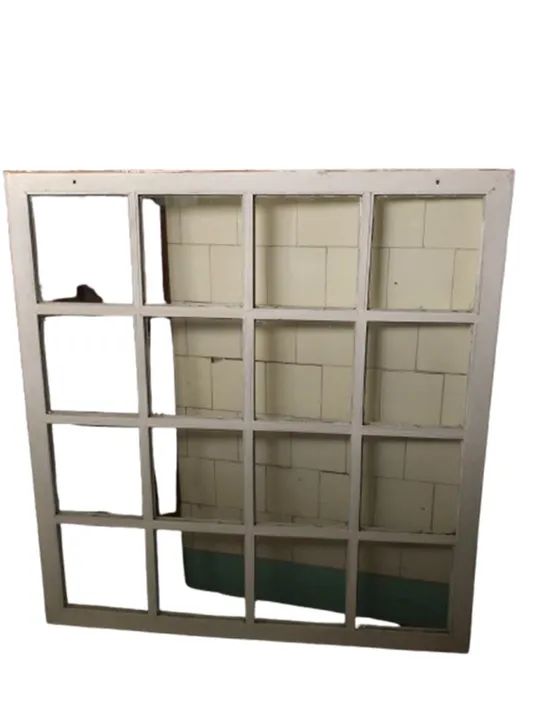 Janela antiga com vidros para decoração - Foto 2