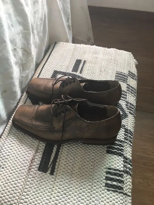 Sapato de Couro Original, marca Parâmetro