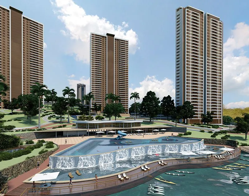 ECO resort 3 suítes sendo uma com closet + 3 VAGAS + varanda gourmet