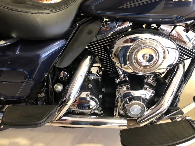 Raríssima HD azul pearl 2008 ultra Glide  - Foto 9