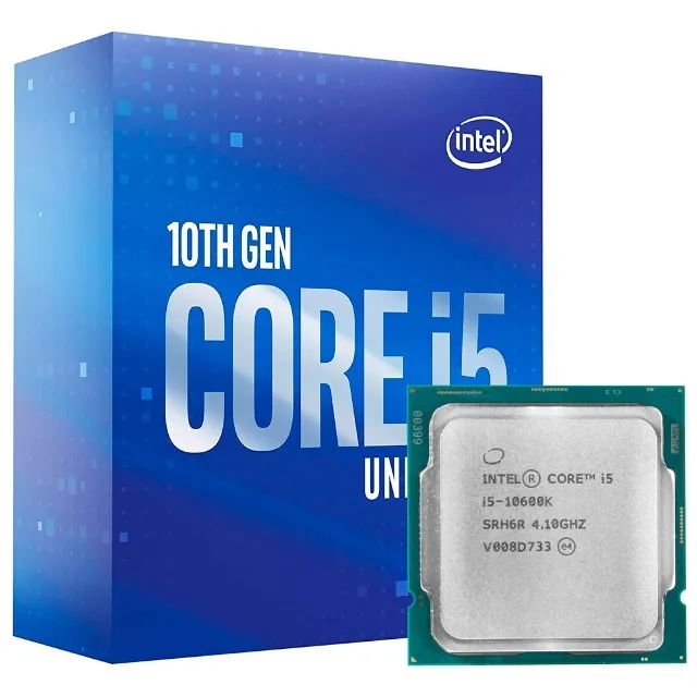 Processador Intel Core i5 10600K 4.10GHz - Processadores - Vila
