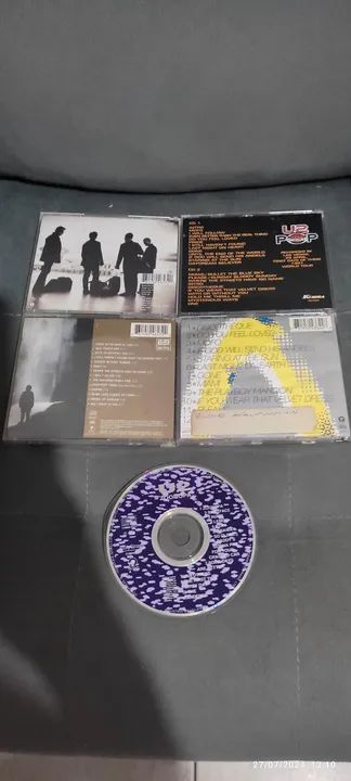 Cds de Rock do U2 (Leia a descrição) - Foto 2