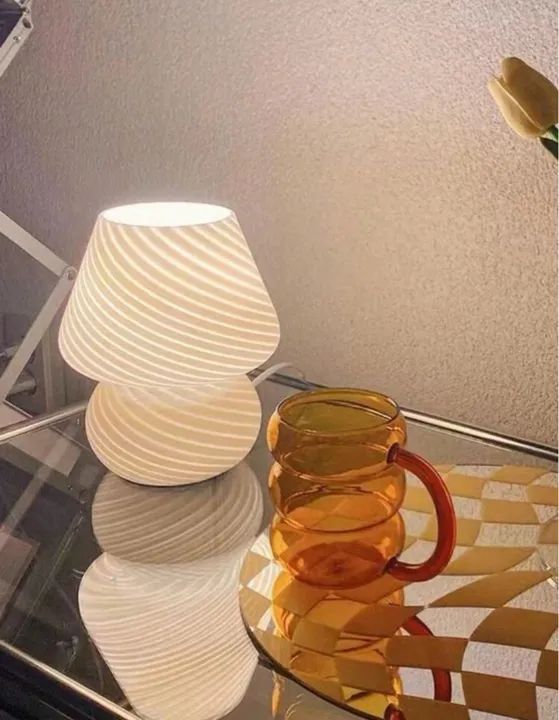 Dois Abajur de Mesa Decorativo em Estilo Vintage - Foto 2