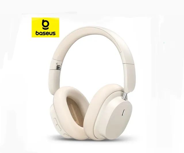 Headphone Baseus Bowie D05  cor Branco Bluetooth 5.3