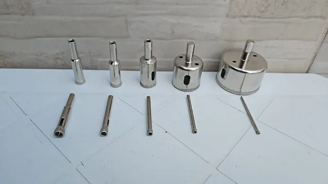 Jogo de Brocas para Corte em Vidro e Cerâmicas