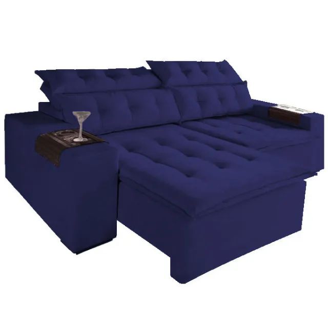 Sofá Retrátil e Reclinável CAR288 - Foto 5