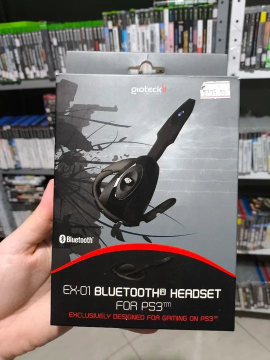 Headset Bluetooth Gioteck EX-01 para PS3