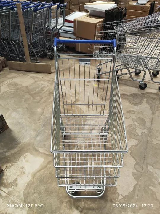 Carrinho de compras 130 litros  - Foto 2