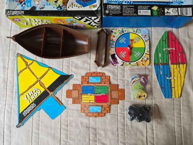 Jogo Tabuleiro Vira Virou Cartoon Network - leia o anuncio
