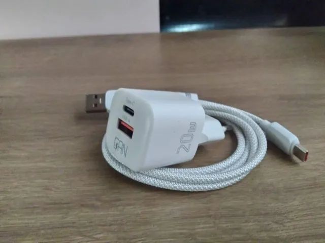 Carregador Tipo C 20W Original Essager Completo - Foto 2
