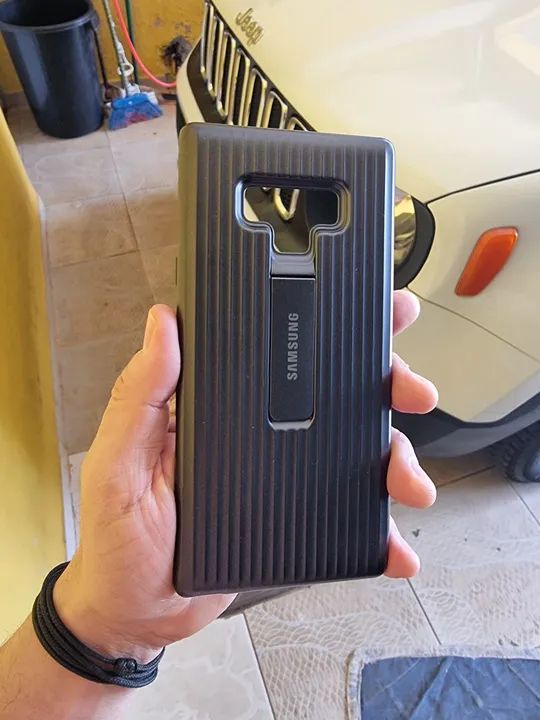 Capa do Note 9 ORIGINAL da Samsung (Troco por carregador Samsung 25W preto) - Foto 6