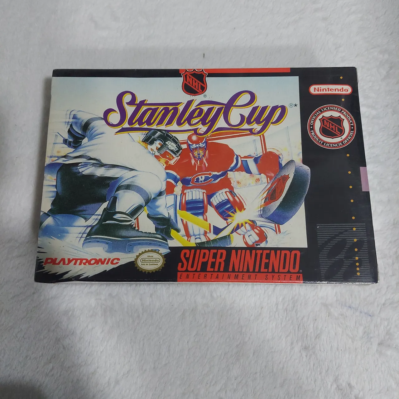Jogo Stanley Cup para Super Nintendo