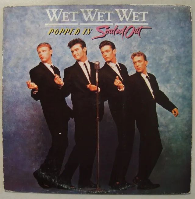 Lp Wet Wet Wet 1985 Popped In Souled Out, Vinil Com Encarte