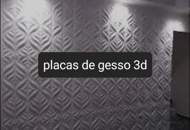 Placas de Gesso Dunas 30x30 - Novo - Foto 2