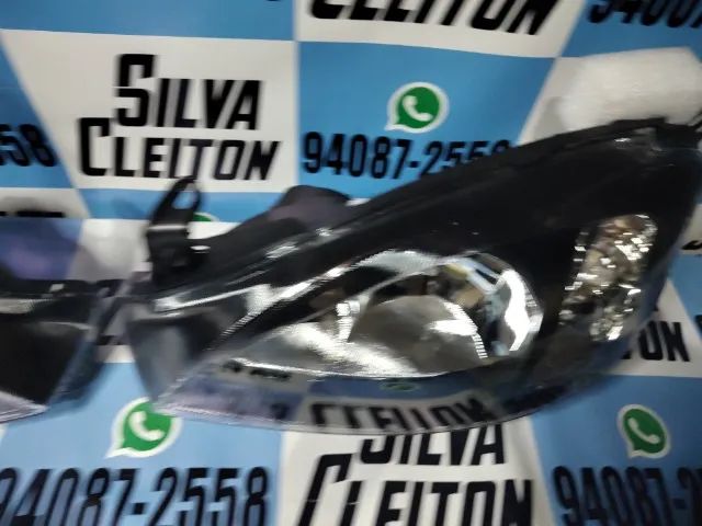 par farol mascara negra montana 2003 2004 2005 2006 2007 2008 2009 2010 201 novo importado - Foto 4