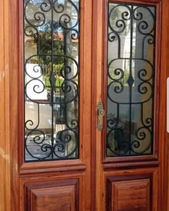 Gradil de Porta em Ferro Forjado Exclusivos e Sob Medidas na CasaDeFerro - Foto 2