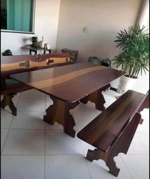 Amadeirado Mesas feitas de Ardosia  - Foto 5