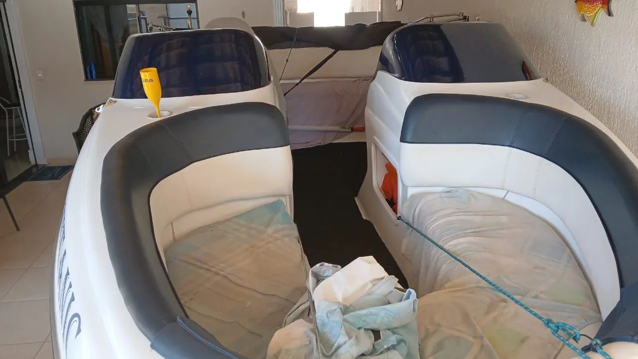 Lancha 17 pés super conservado  - Foto 8