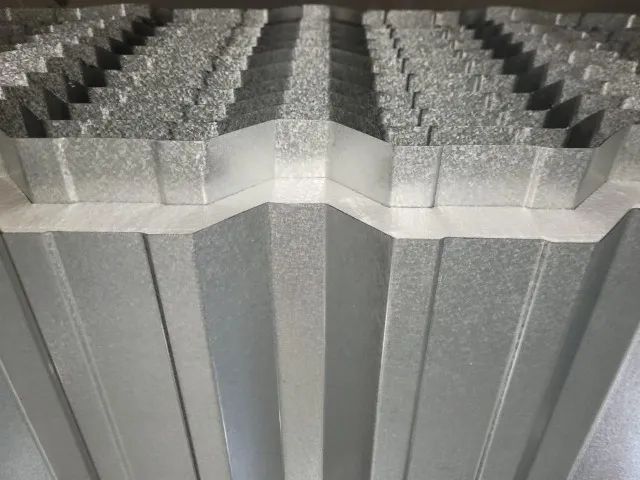 Telhas sob medida simples sanduiche termoacusticas aluzinco