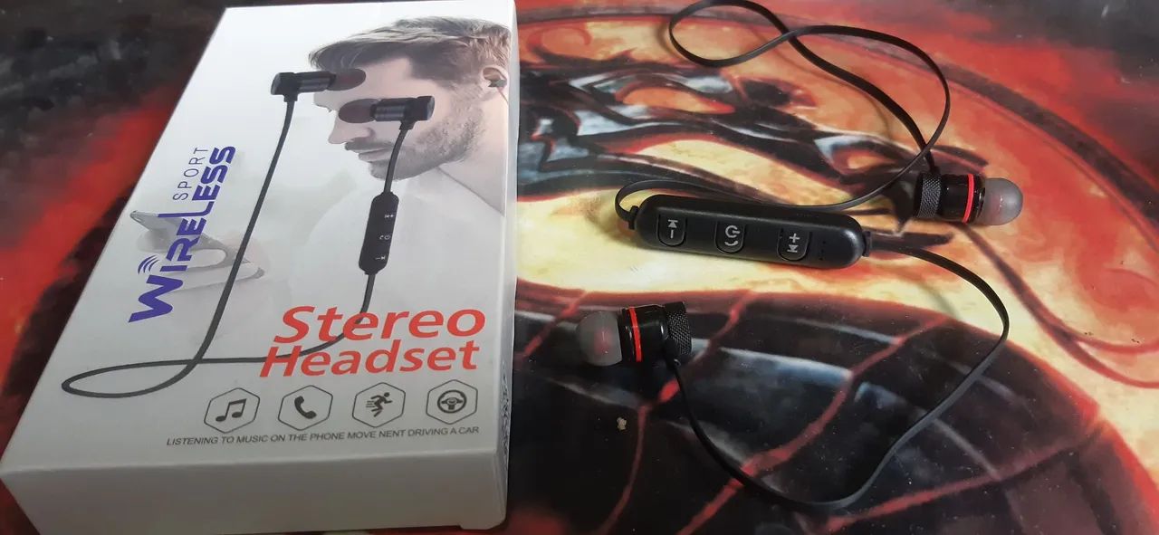 Fone de ouvido Bluetooth - já é o menor preço