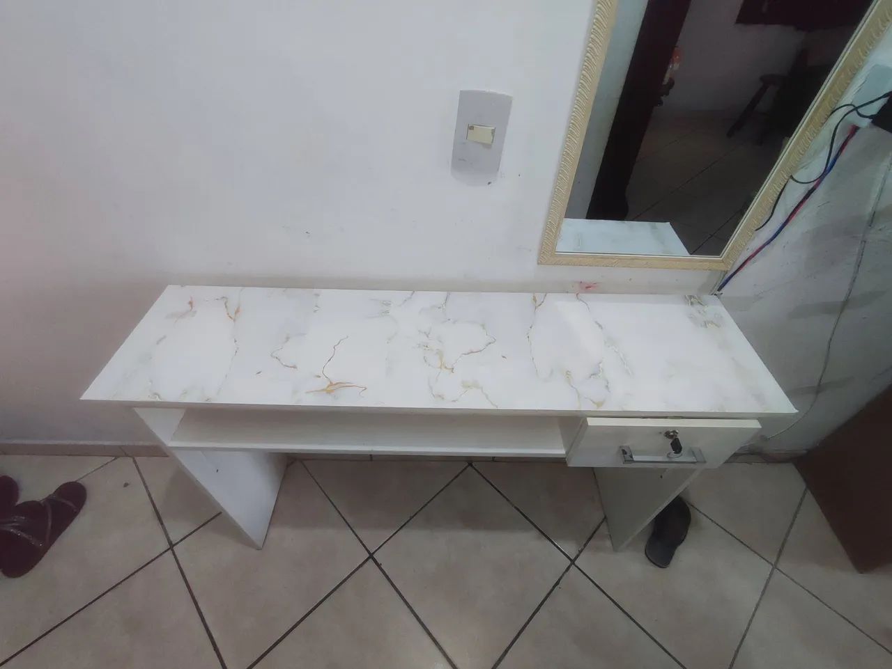 Mesa de manicure MDF