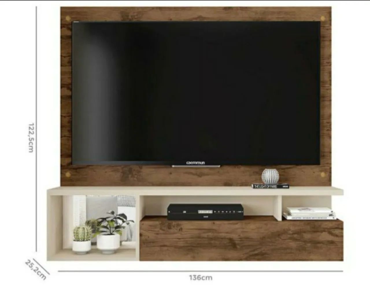 Belíssimo Painel Para Tv Até 55 Polegadas, Novo Na Caixa Lacrado  - Foto 2