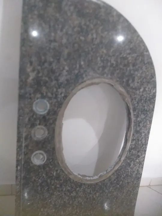 Pia de mármore sem Cuba só 50 reais - Foto 2