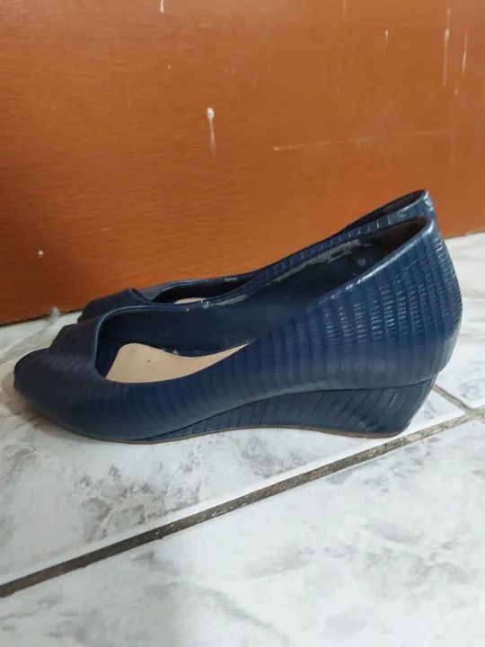 Sandália Arezzo Azul - Foto 2