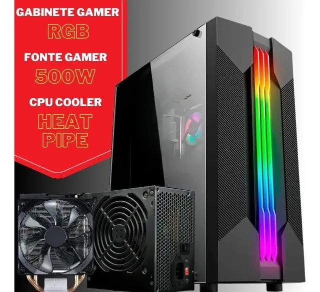 Computador Gamer completo  Intel Core i7, 16GB RAM, SSD 1TB, Monitor 20pl  - Foto 3