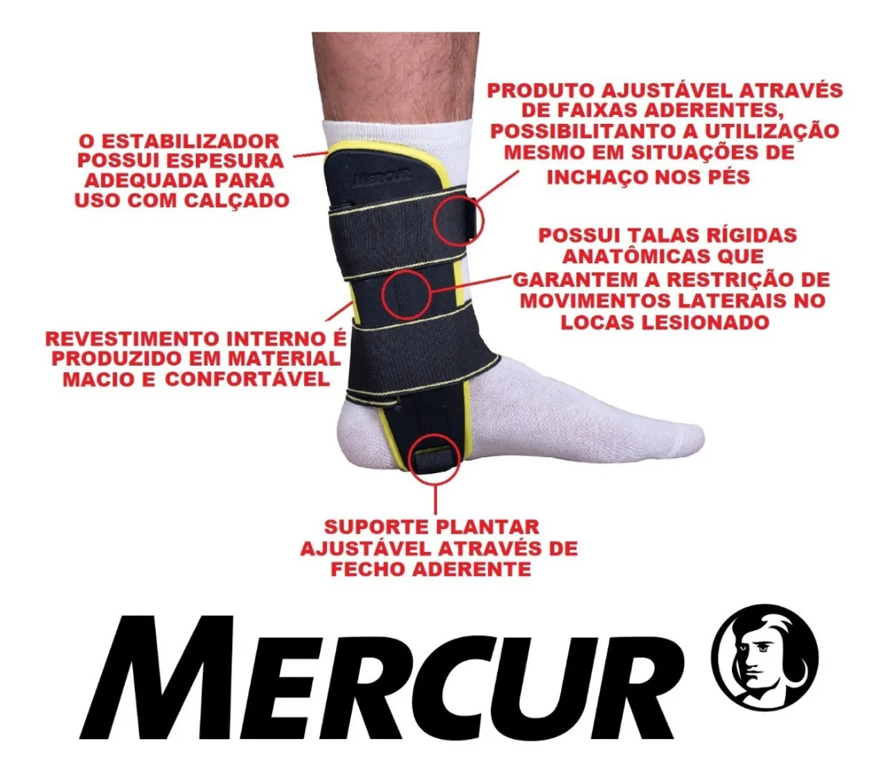 Estabilizador de Tornozelo Mercur
