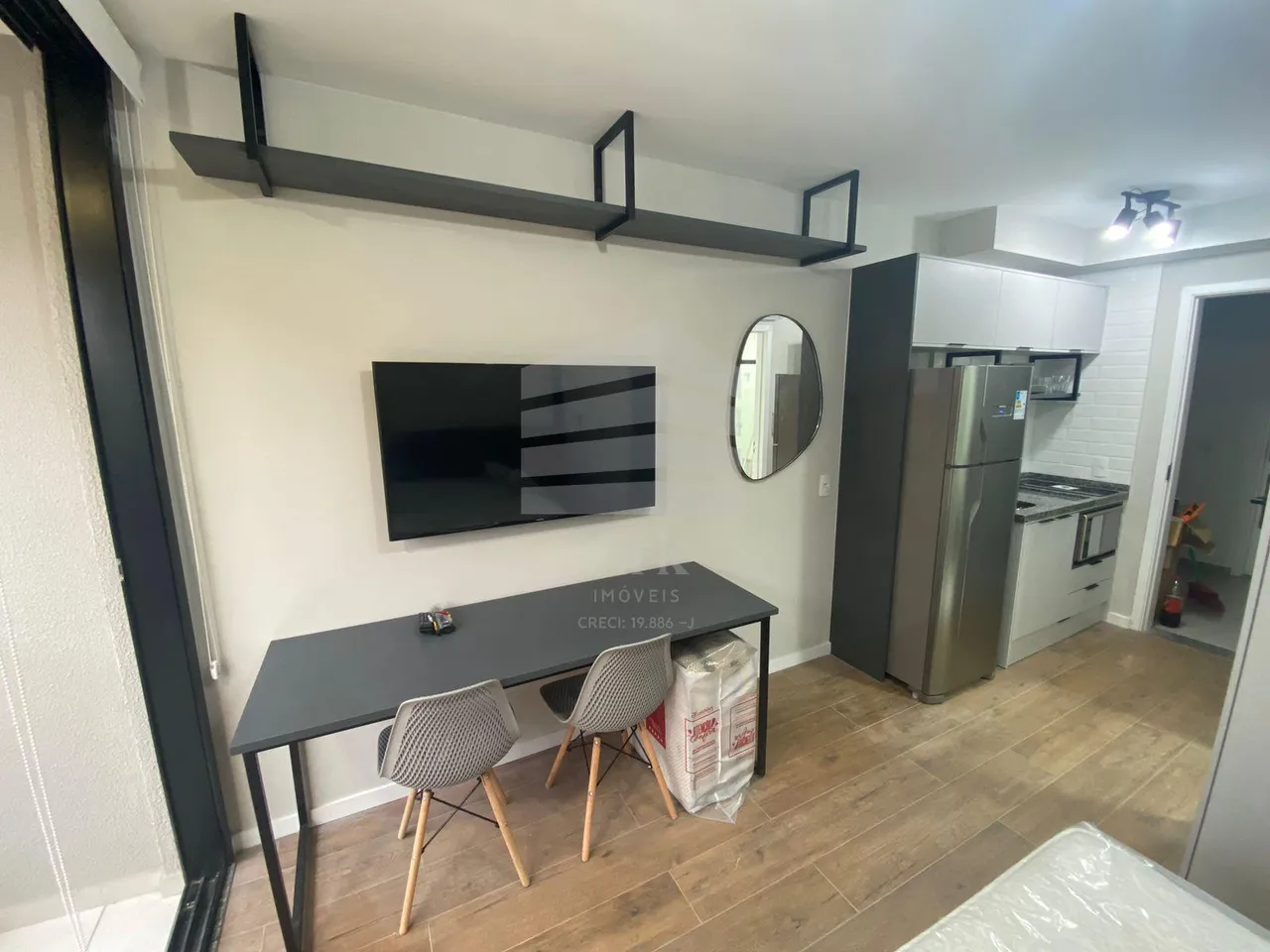 Studio para locação mobiliado, com varanda, na Vila Mariana, SÃO PAULO - SP