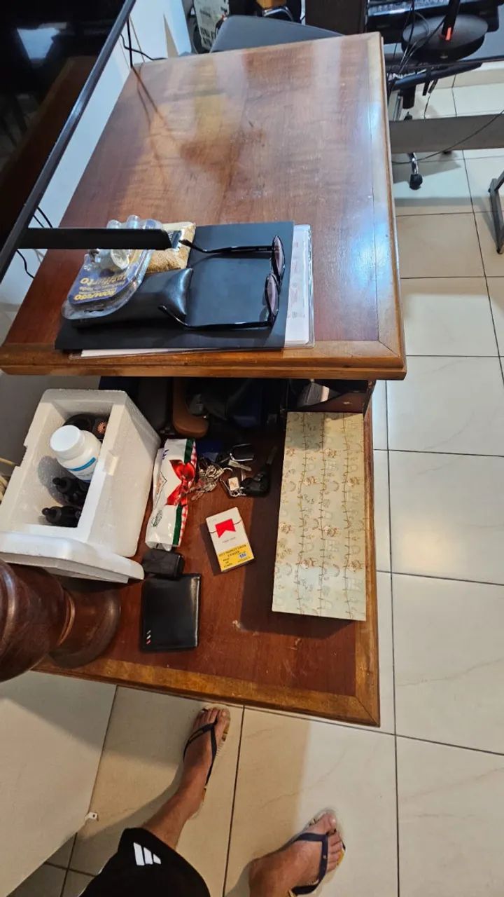  móvel de sala em madeira maciça  - Foto 2