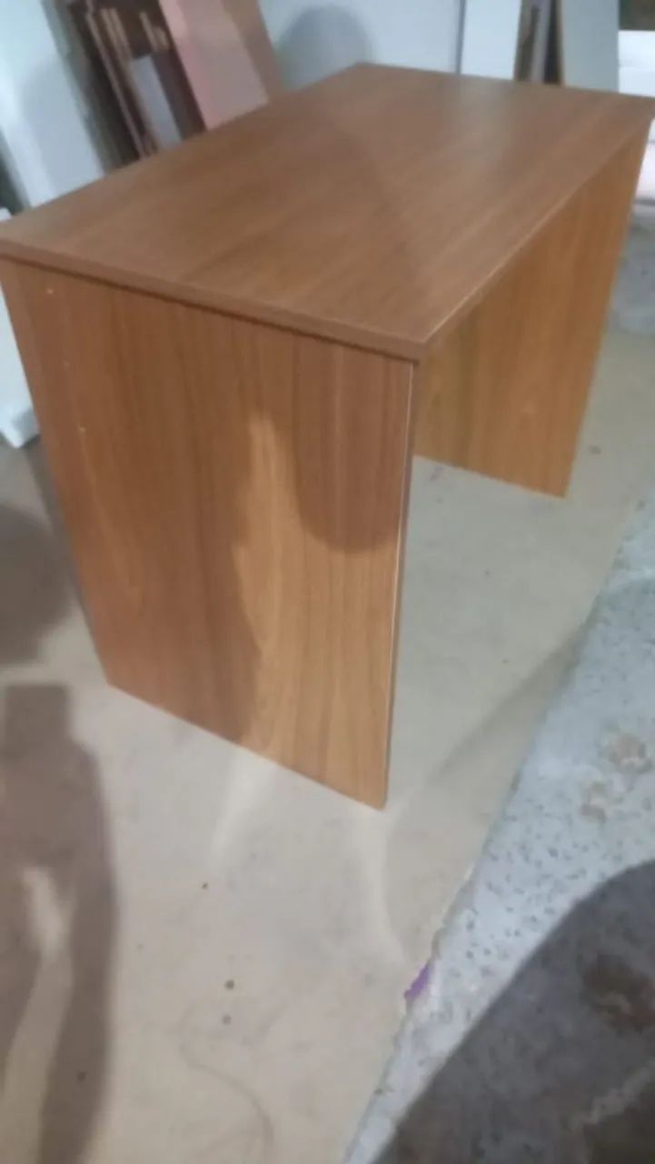 Mesa de escritório amadeirada PROMOÇÃO 