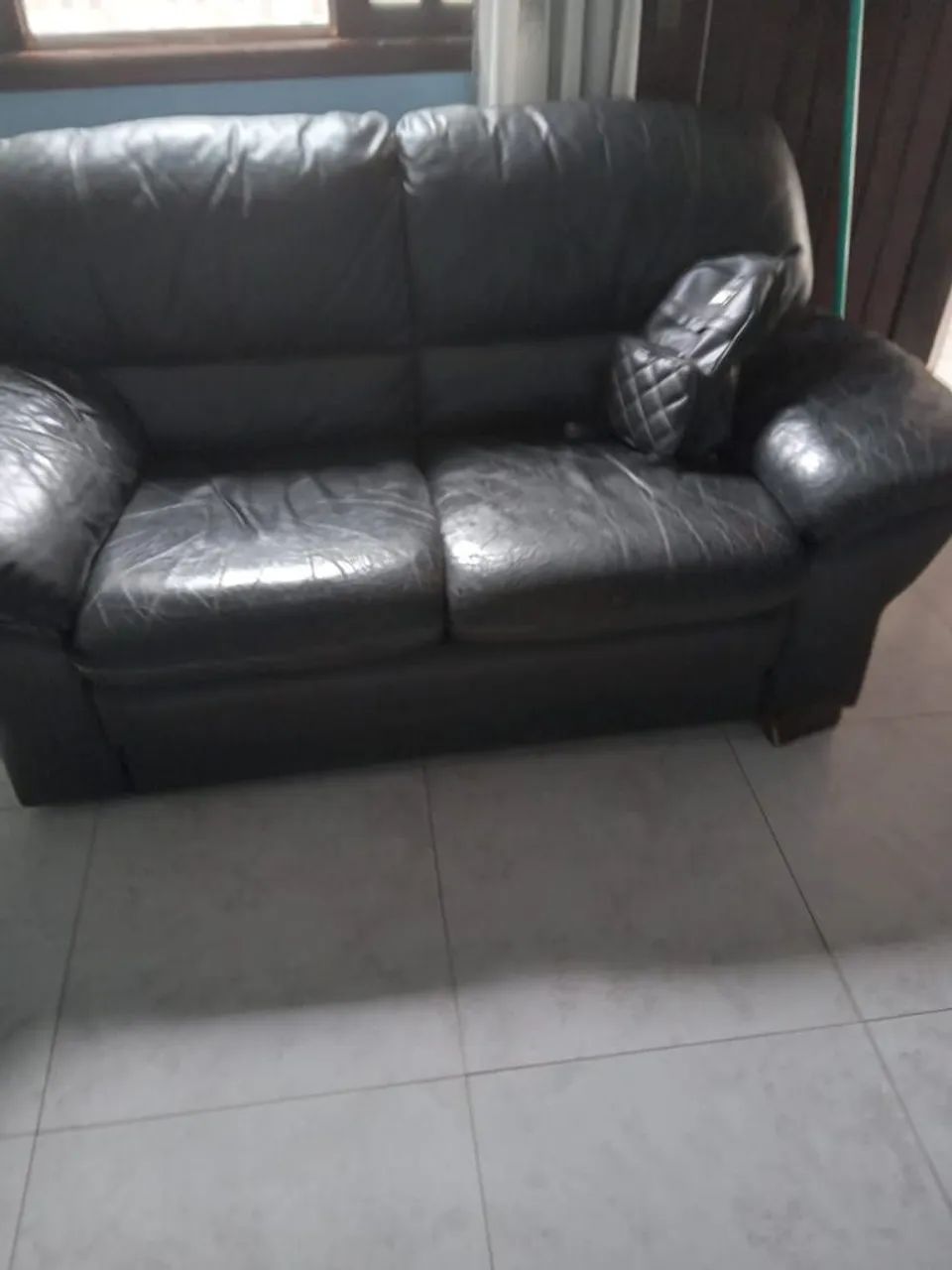 Sofá de couro 64618083054593121