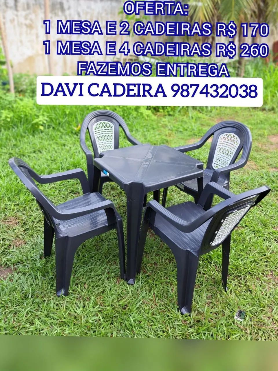 MESA ELEGANCIA HZ TOP PLASTICA JE FRETE GRATIS 