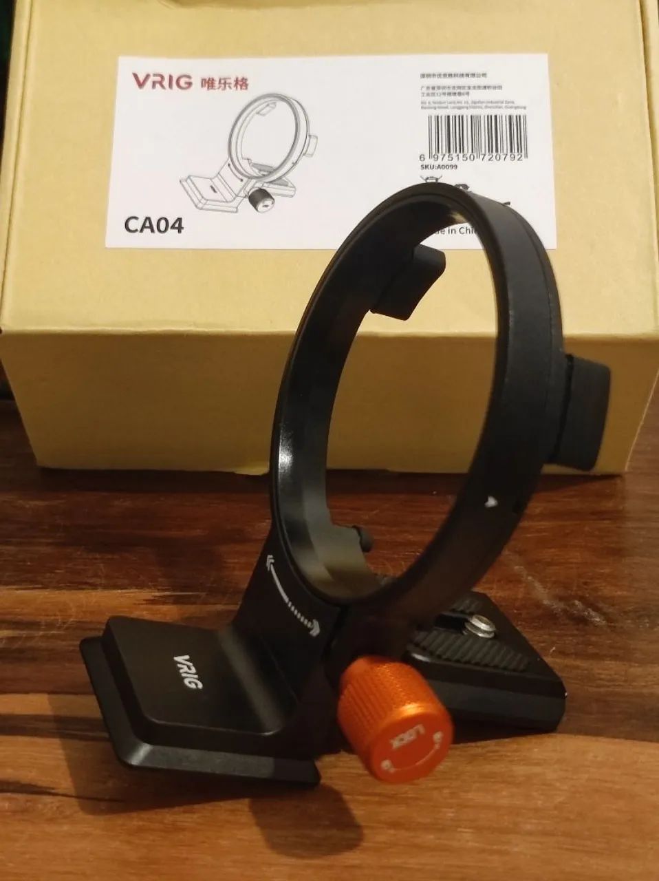 Anel de giro rápido horizontal e vertical- VRIG - 65.9mm - Foto 3