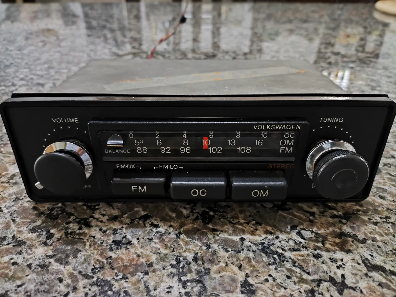 Rádio AM/FM Volkswagen Original