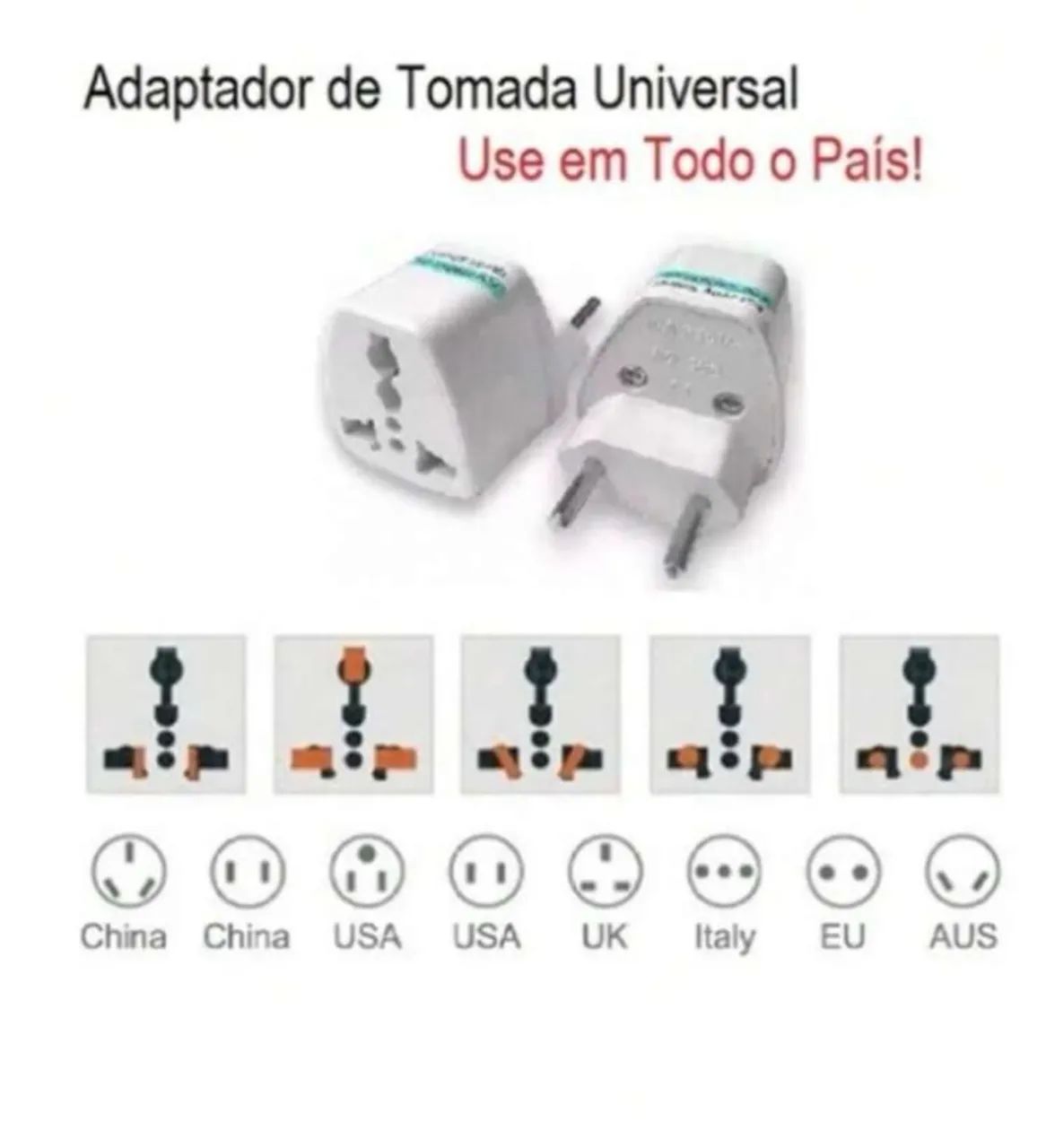 Adaptador de tomada universal