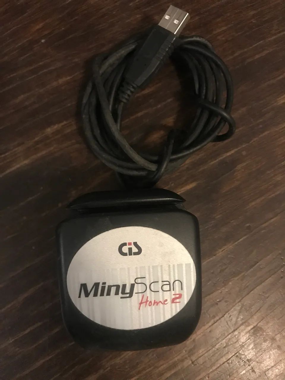 Leitor De Codigo De Barras Minyscan Home 2 Cis Preto