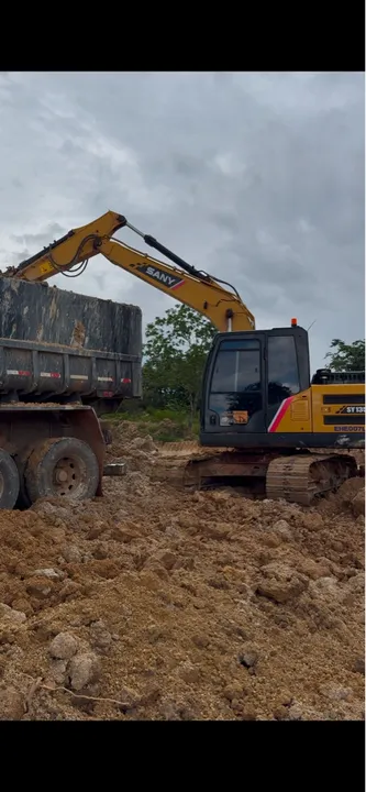 Escavadeira Sany 135