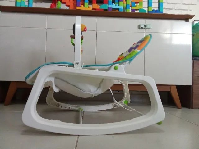 Cadeira Cadeirinha Balanço Bebê Conforto Fisher Price Minha Infância - Foto 2