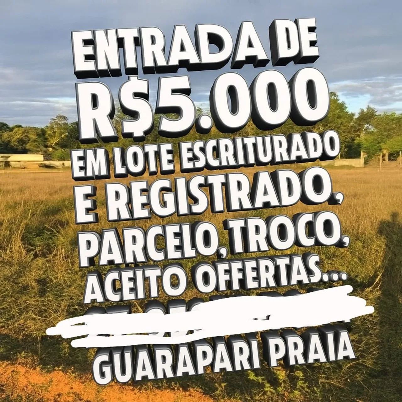  Promoção LOTES, escriturado , Praia Guarapari, R$ 5 mil de entrada e R$ 20 mil, troco  - Foto 12