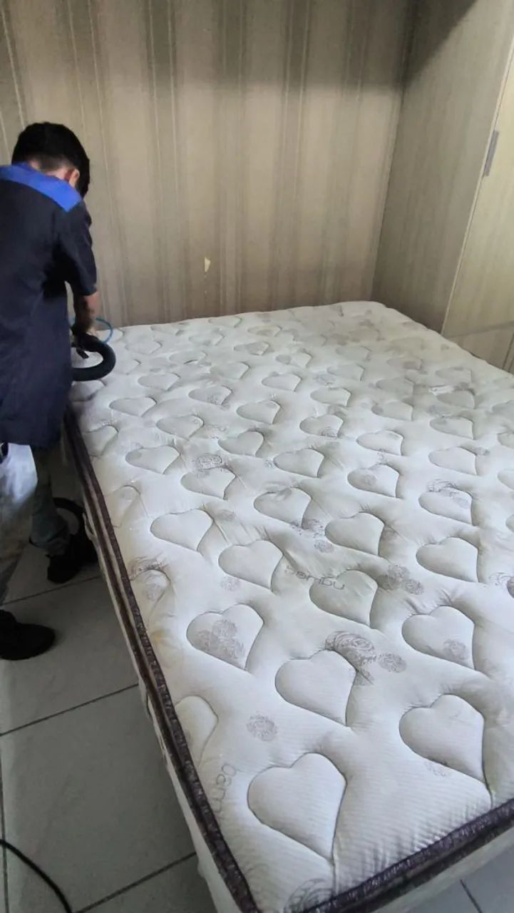 Lavagem Profissional de sofá a seco e colchão em João Pessoa-PB  - Foto 4