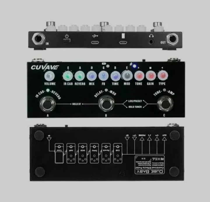 Pedal de Efeitos CUVAVE Cube Baby