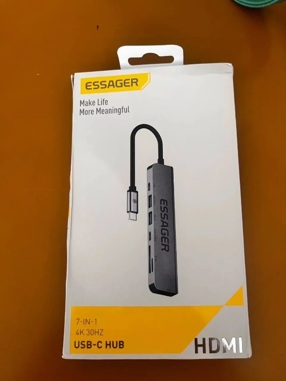 HUB USB-C Essager 7 em 1 4K HDMI para MacBook, iPad Pro, Notebooks e Celulares - Foto 2