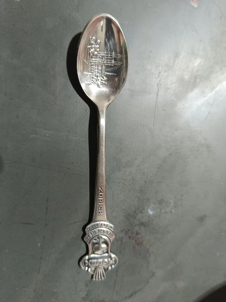 Colher em prata   de Zurique