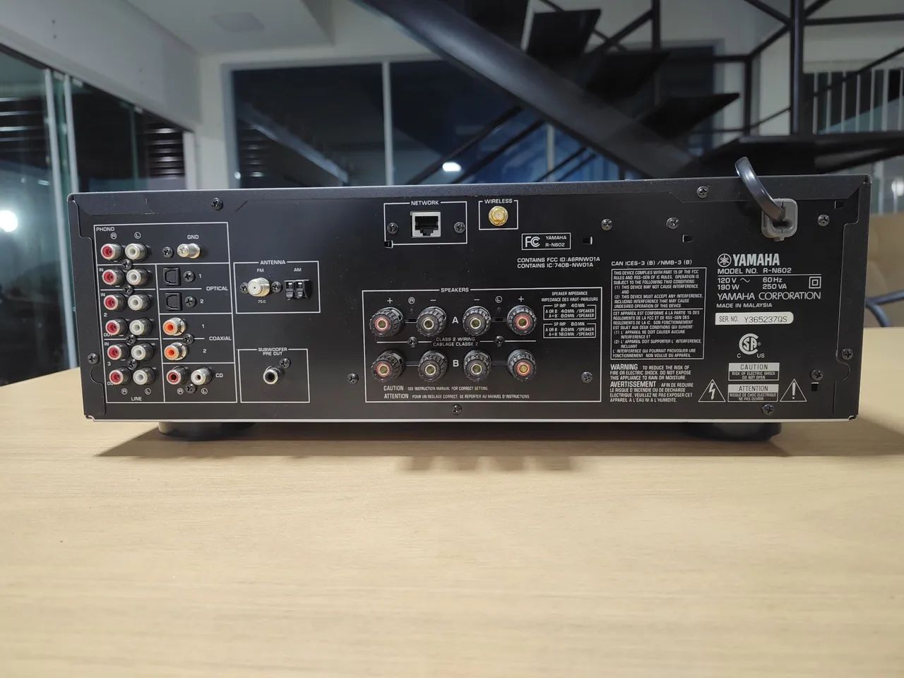 Receiver Yamaha R-N602 - Foto 3