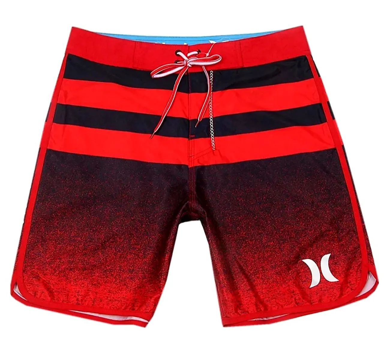 Short de Surf Hurley Phantom Vermelho e Preto
