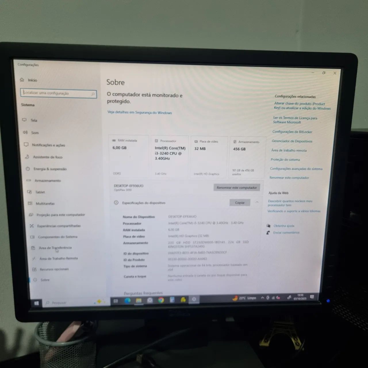 Desktop dell optiplex 3010 Core I3 e hd ssd  - Foto 4