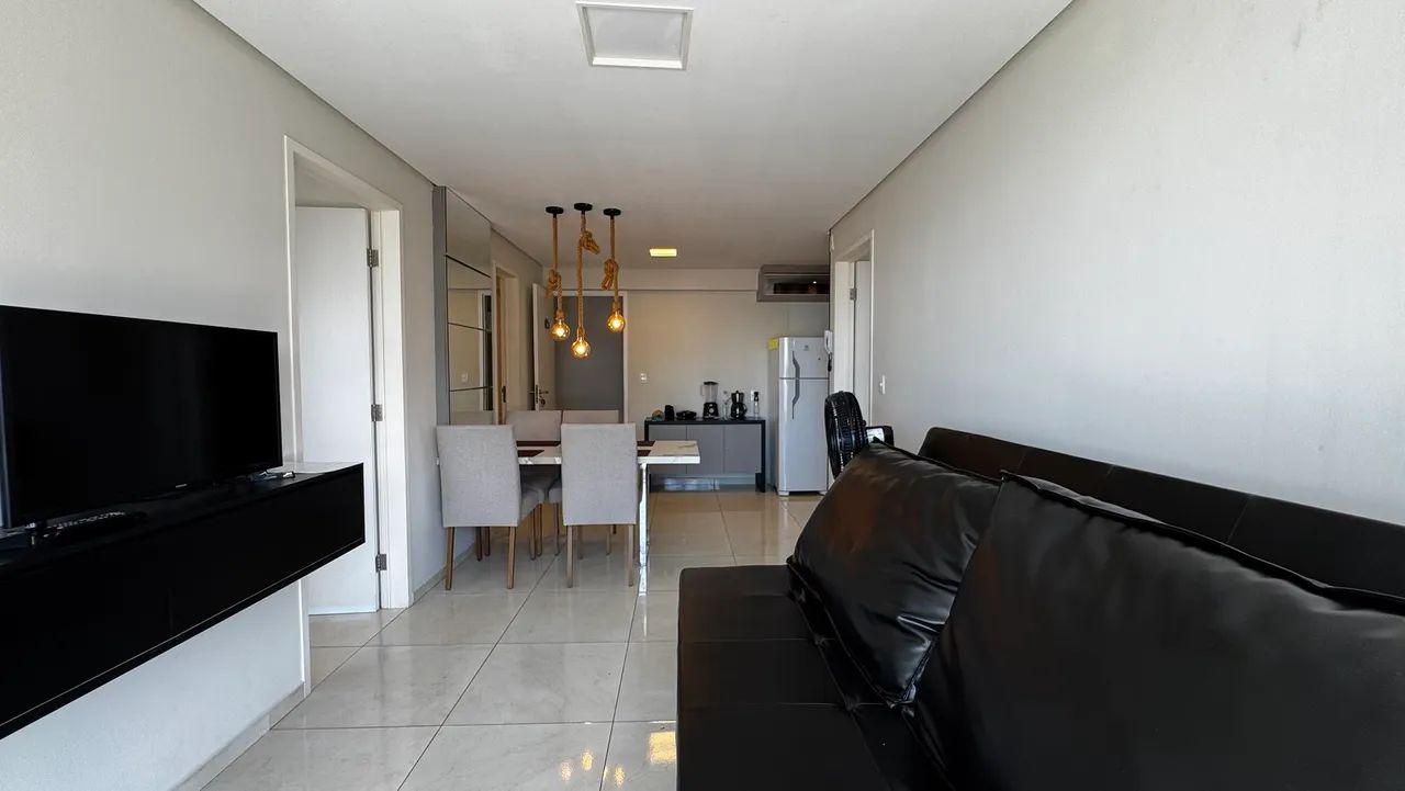 ALUGO - APTO PÉ NA AREIA | 100% MOBILIADO | PRAIA DO BESSA | 64m² | 02 QTS | VISTA PARA O  - Foto 4